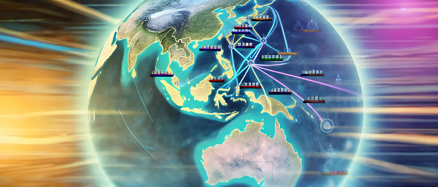 A-dynamic-map-illustration-showing-the-trade-routes-between-Australia-Southeast-Asia-and-the-Indian-Subcontinent.-The-map-features-major-ports